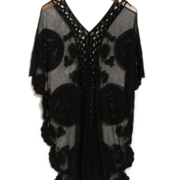 $49 *NWT*VINCE CAMUTO Embroidered Topper - Picture 3 of 3